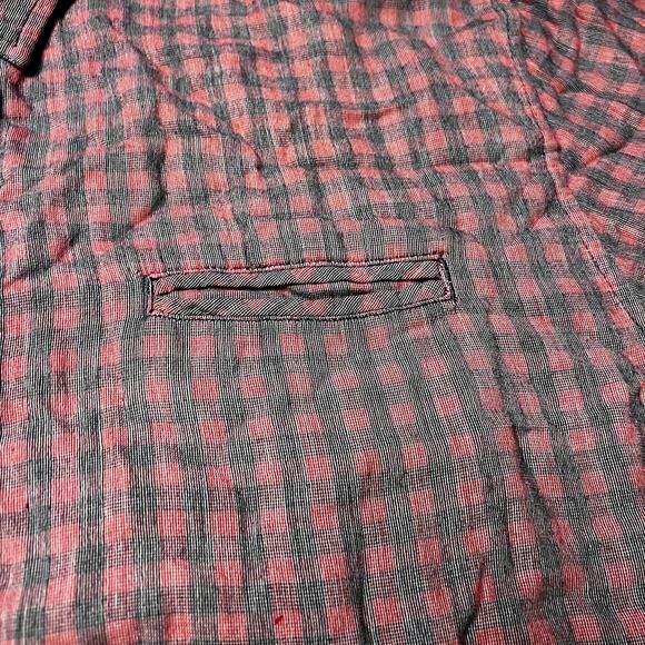 Lucky Brand Men's XXL California Fit Plaid Button-Down Shirt - Picture 4 of 8